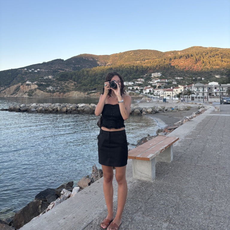 Fotografia sul lungomare di Skopelos