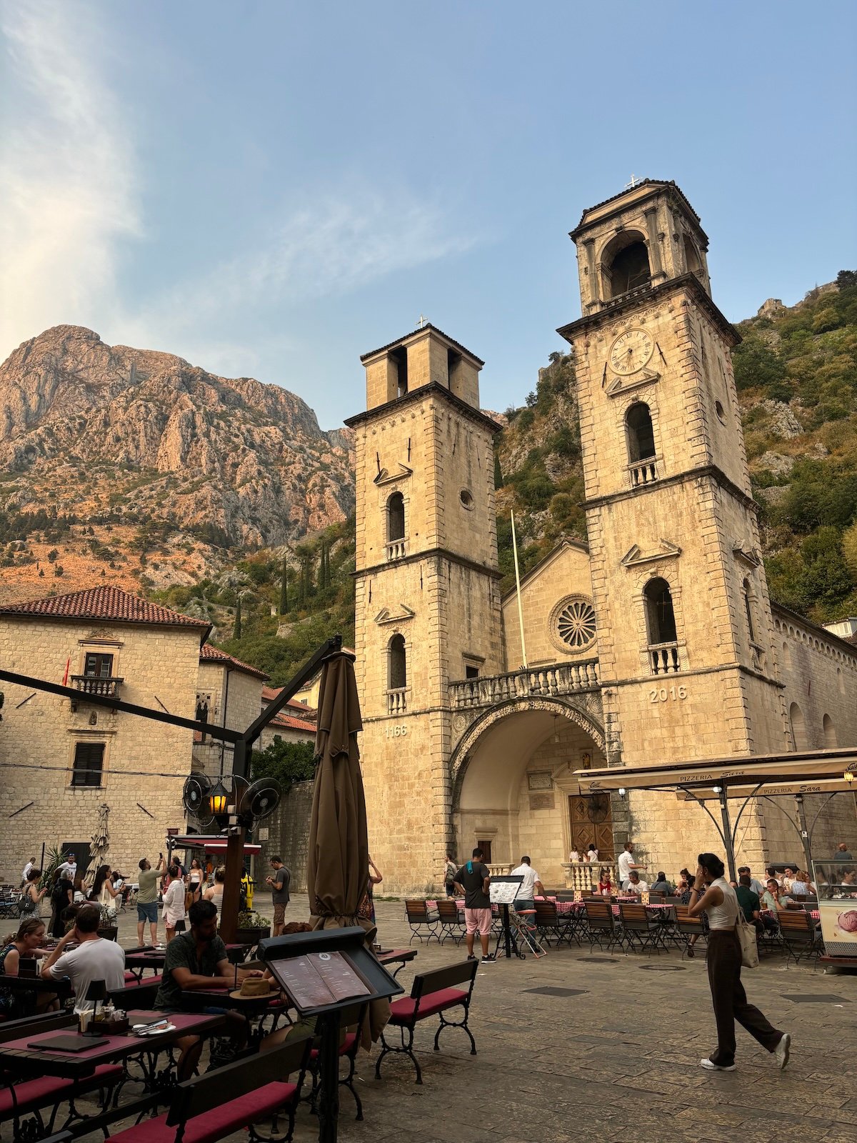 Cattedrale di San Trifone nel centro storico di Kotor