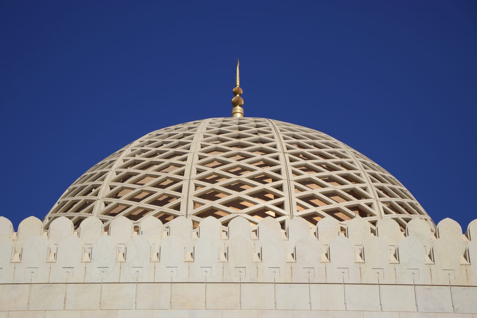 Cupola della Grande Moschea Sultan Qaboos di Muscat