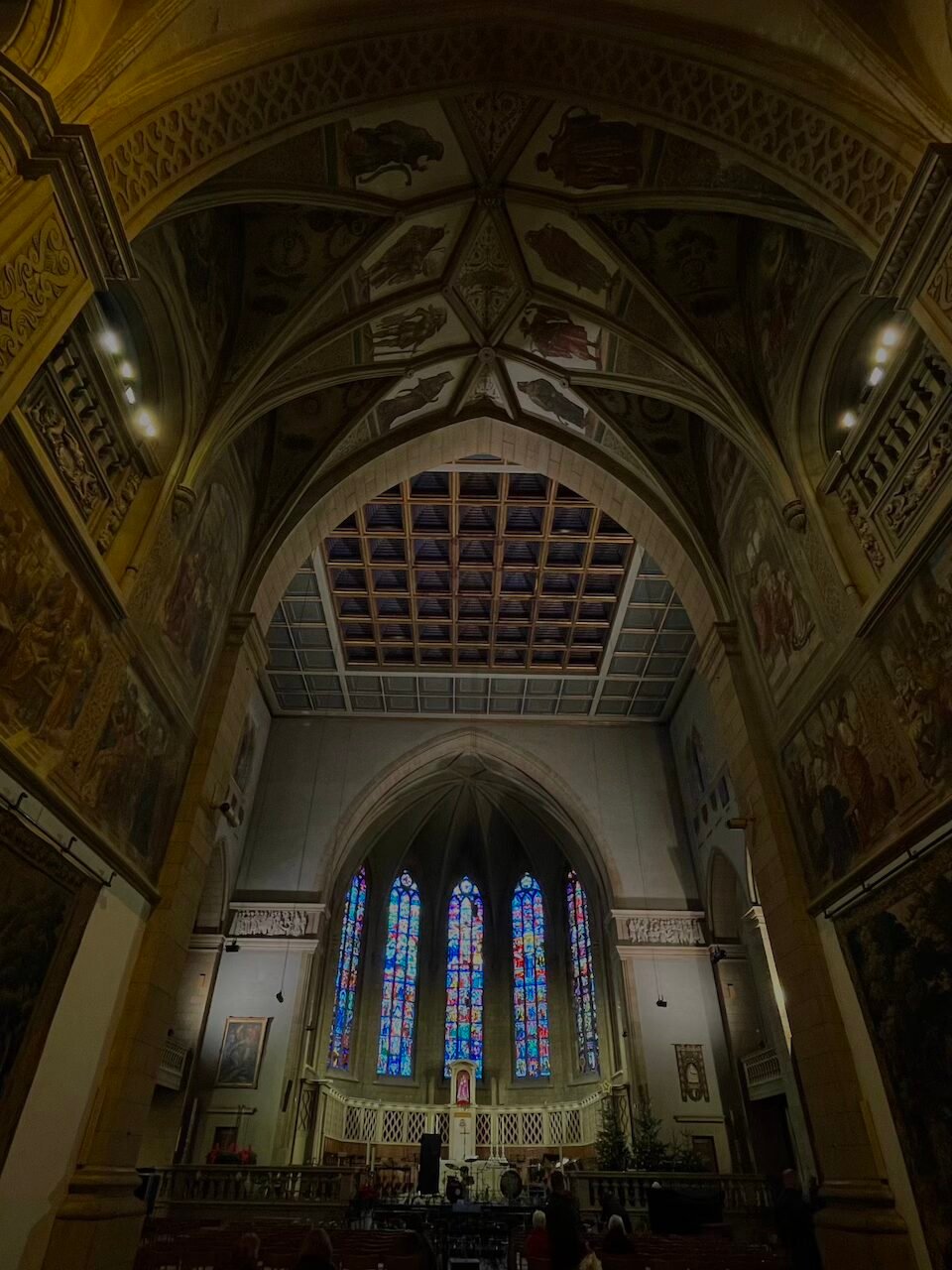 Cattedrale di Notre-Dame nel centro di Lussemburgo