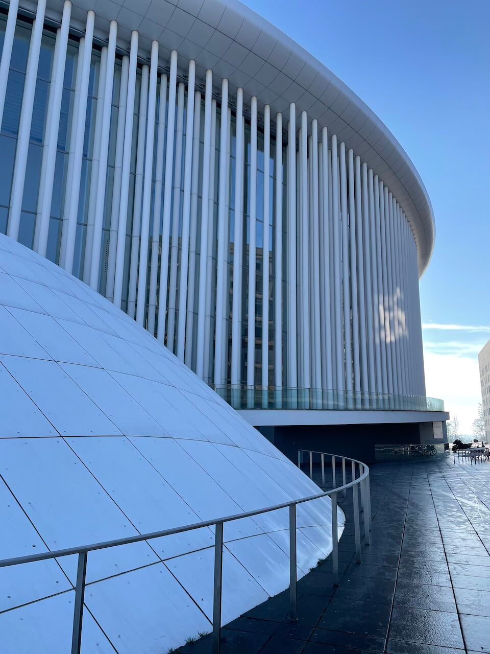 Philharmonie Luxembourg nel quartiere Kirchberg