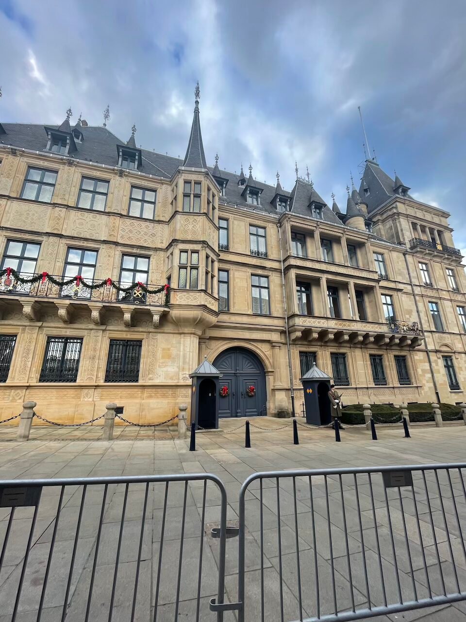 Palazzo Granducale di Lussemburgo nel centro storico