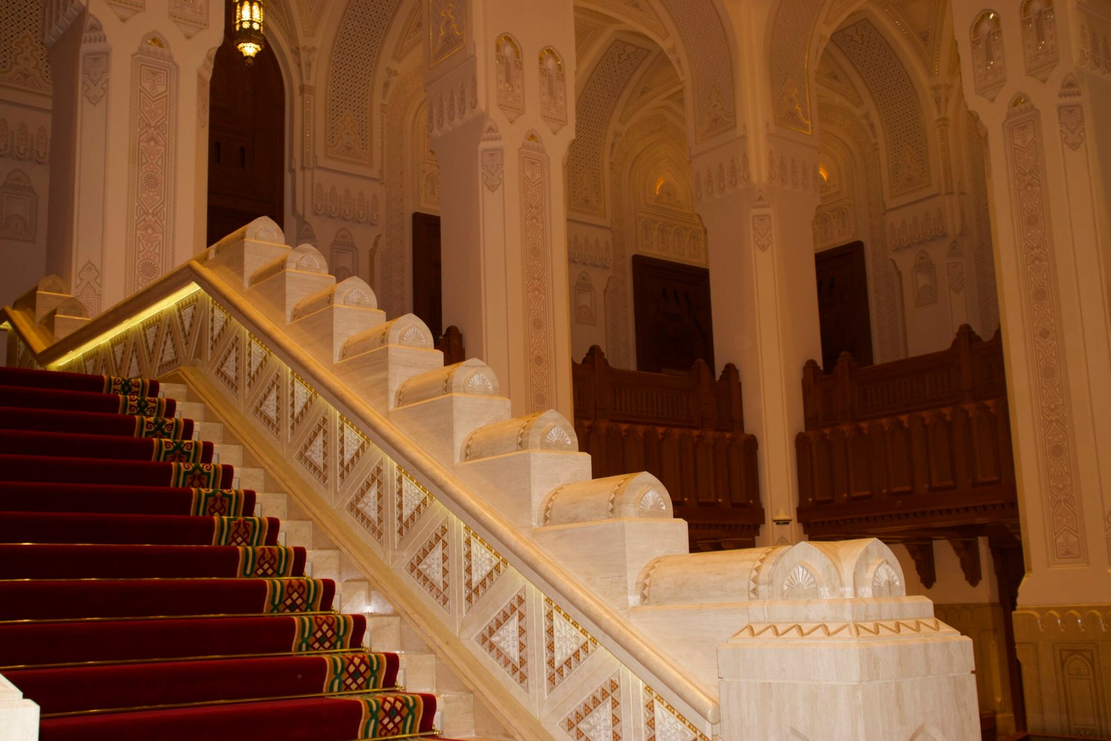 Interni della Royal Opera House Muscat