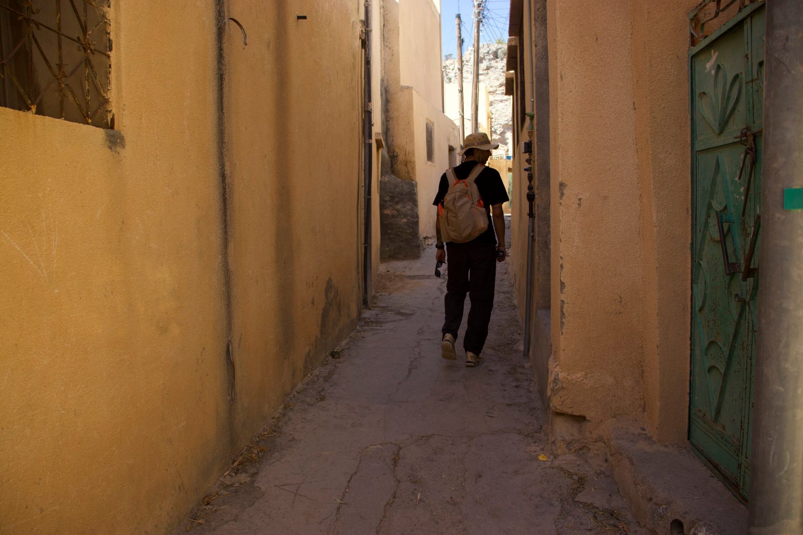 Percorso all’interno di uno dei tre villaggi di Jabal Akhdar